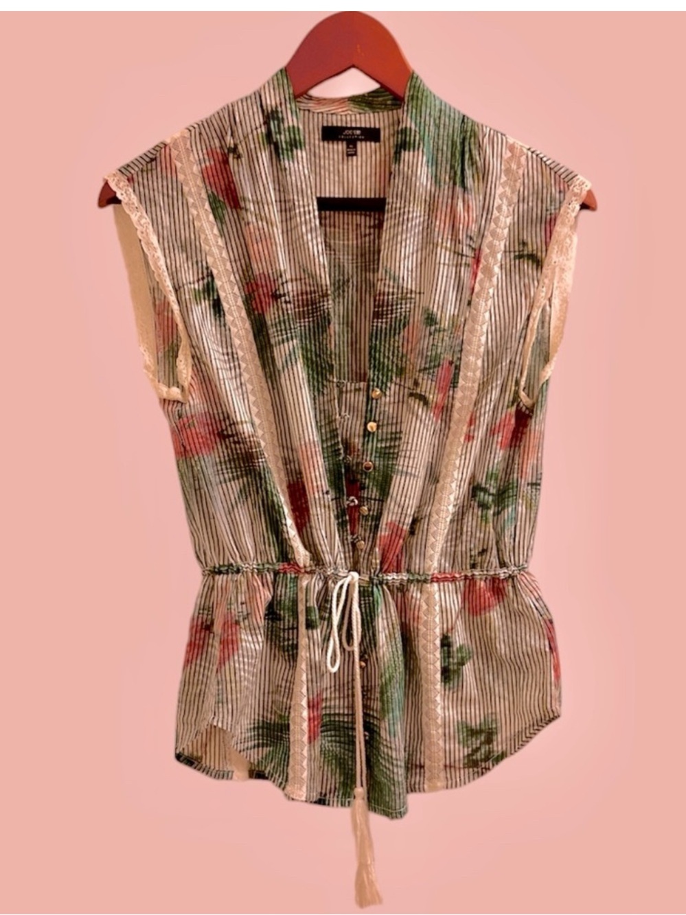 Joe’s Jeans 🌴 palm shirt